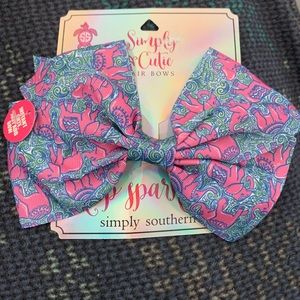 Simply southern hair bow NWT